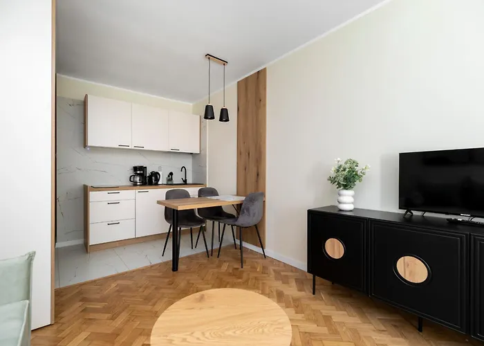 Przytulny Blisko Lasu Z Szybkim Wi-fi 公寓 索波特